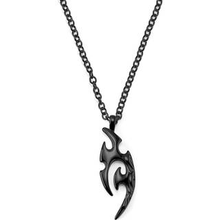 Sort Tribal Halskæde