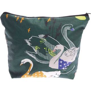 Kosmetiktasche Okina Hana dunkelgrün 28x21x9cm