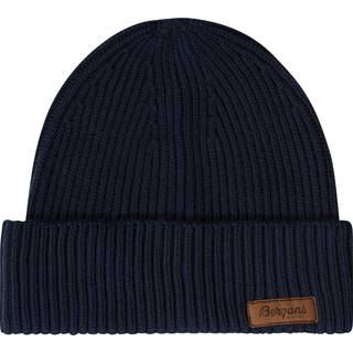 Bergans Nordmarka Merino Beanie Navy Blue, OneSize