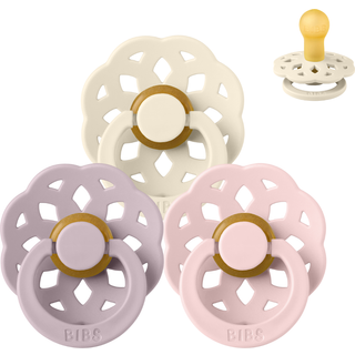 BIBS Rund Boheme Sut - Sampak - 3 stk. - Str. 1 - Soft and Gentle