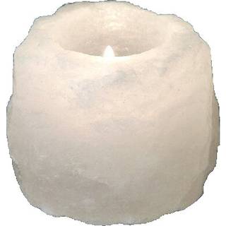 Selamix Saltstens lysestage hvid , 400 g