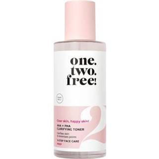 One.two.free! Hudpleje Ansigtsrensning AHA + PHA Clarifying Toner 100 ml (1.550,00 kr / 1 l) - 100 ml