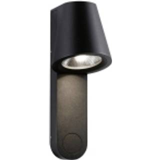Paulmann LED udendørs væglampe Caissa, aluminium, sensor