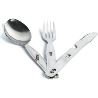 Mil-Tec - Outdoor bestik rustfrit stål, 3 dele
