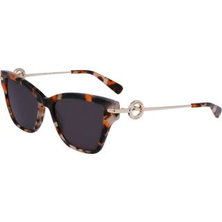 Longchamp LO737S 239 52 Solbriller Kvinder Tortoiseshell - Ochre Tortoise - 52mm