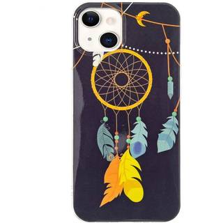 iPhone 15 Selvlysende Fleksibel Bagside Cover af Plastik m. Print - Vindspil