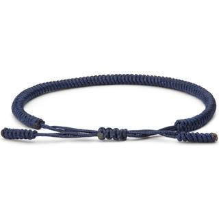 Whit Blåt Lucky Knot Armbånd