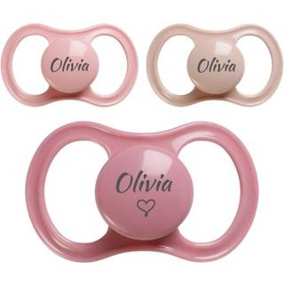 Esska Happy, Str. 2 (6+ Mdr.), Symmetrisk - Latex, Sutter Med Navn , 5-pak