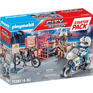 Playmobil Starter Pack Politi 71381