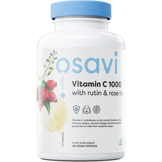 Vitamin C1000 med Rutin & Hyben - 120 veganske kapsler