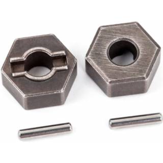 Traxxas 1654R Wheel Hubs Steel Hex 12mm (2)