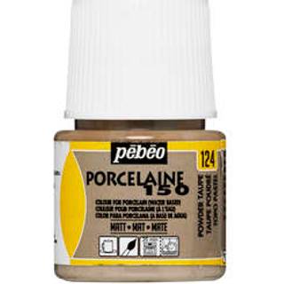 Mat porcelænsmaling puddertaup