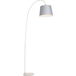 Smart bue lampe stål med grå inkl. wifi A60 - Bend