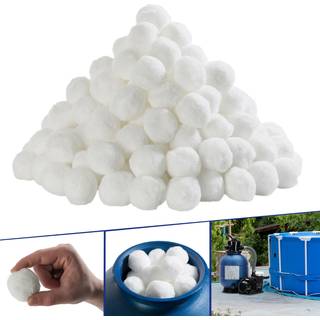 Arebos® Filterkugler 700g - Filterkugler 100% genanvendelige, vaskbare, erstatter 25 kg sand
