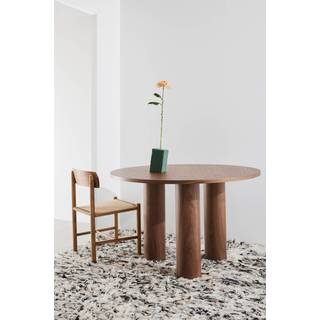 Colette spisebord ø 120 cm - Brun