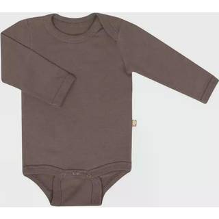 Brun langærmet body