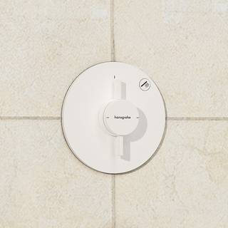 Hansgrohe DuoTurn S Armatur til indbygning 1 udtag mat hvid