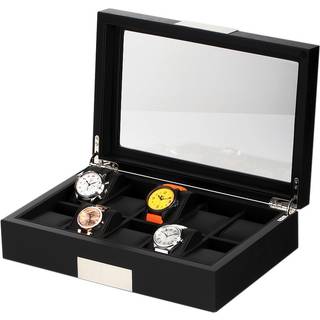 Rothenschild Uhrenbox RS-2350-10BL für 10 Uhren black