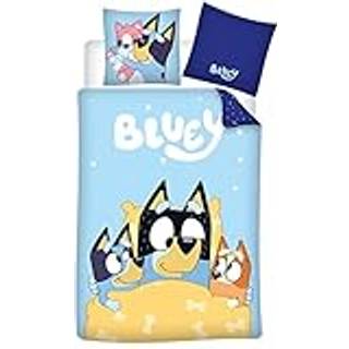 Bluey sengetøj - mørkeblå