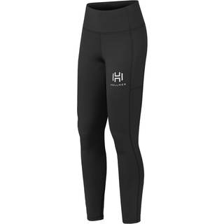 Hellner Mustavaara Running Tights Women Jet Black, XL