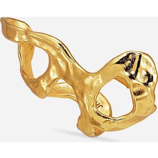 Space Ear Cuff, Gold Plated-Right