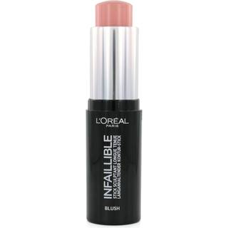 L'Oreal Paris Infallible Blush Stick 001 Sexy Flush 9g - cremet, kraftigt pigmenteret, lag-på-lag og 24-timers langvarig blush