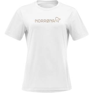 Norrøna Women's /29 Cotton Norrøna Viking T-Shirt Pure White, S