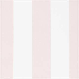 Druckstoff Canvas Streifen weiß-rosa 140cm - Mehrfarbig