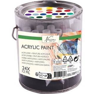 Nassau Paint acrylic 24 x 12 ml