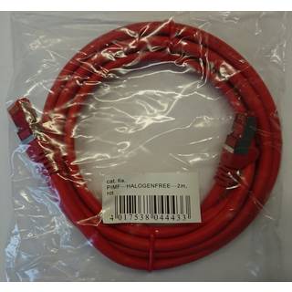 Cat 6a S/FTP LSZH Netværkskabel - Rød - 2 m