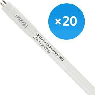 Fordelspakke 20x Noxion LED Lysrør T5 Avant Extreme (HF) High Output 26W 3510lm - 830 varm hvid | 145cm - erstatter 49W