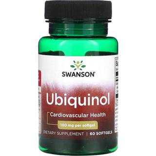 SWANSON Ubiquinol 100 mg 60 kapsler