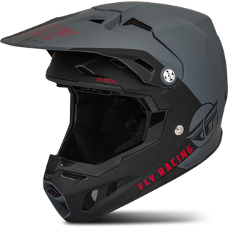 Fly Racing Formula CC Center hjelm - Matte grå/sort 73-4321XS