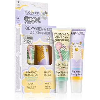 FlosLek Laboratorium Vege Lip Care Nourish Læbesæt