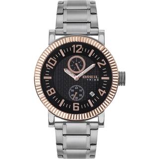 Breil Herreur EW0590 - Sort Sølv (Ø 43 mm)