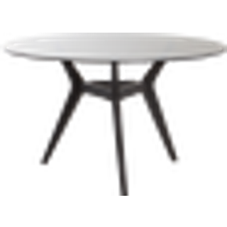 PINZOLO spisebord ø 130 cm - Sort