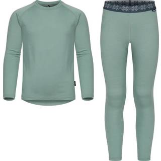Gridarmor Juniors' Viks Wool Undertøy Set Green Bay, 98/104
