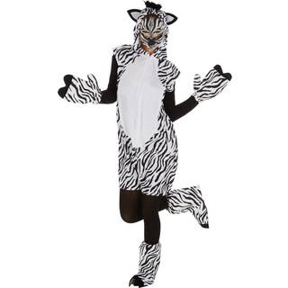 Unisex kostume Zebra - L