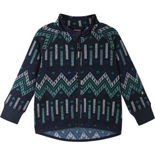 Ornament Fleece Sweater JR Navy (104)