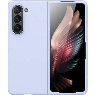 Samsung Galaxy Z Fold5 (5G) Gummibelagt Hård Plastik Bagside Cover - Lilla