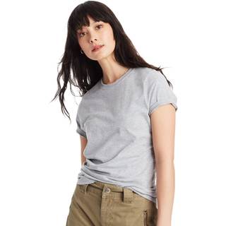 Hanes Women's Nano T-Shirt Medium Light Steel