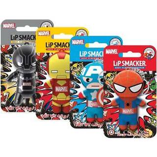 Lip Smacker Marvel Captain America Læbepomade Smag Red, White & Blue-Berry 4 g - 4 g