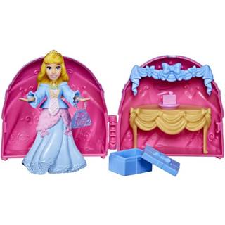 Hasbro Disney Prinzessin F3467 Disney Princess Secret Styles-Aurora Stilfuld overraskelsesdollespil med t?j og tilbeh?r-4+ flerfarvet