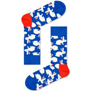 Happy Socks Fun Bunny Sock - Blue - Str 36/40