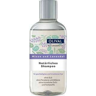 Olival Natural Mint and Lavender Naturlig shampoo til tørt og skadet hår 250 ml - 250 ml