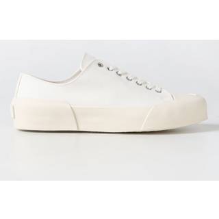 Jil Sander Cotton canvas sneakers - white - EU 40
