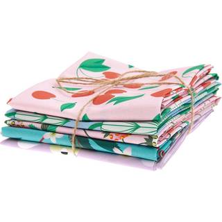 Stoffpaket mit 5 Stoffen Just Bees + Fruits + Flowers 50x70cm