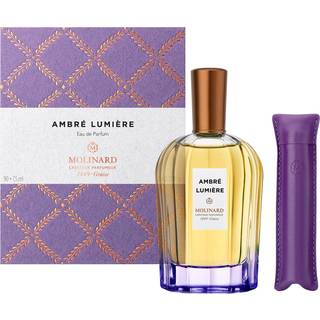 Molinard Unisex-dufte La Collection Privée Ambré LumièreEau de Parfum Spray Eau de Parfum Spray 90 ml + Travel Spray 7,5 ml 97,5 ml (15.046,00 kr / 1 l) - 97,5 ml