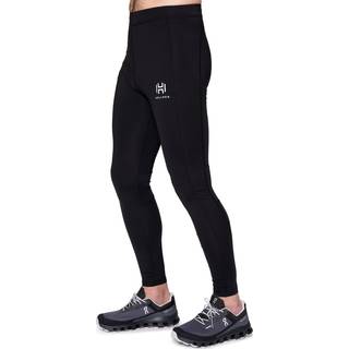 Hellner Mustavaara Running Tights Men Jet Black, XS