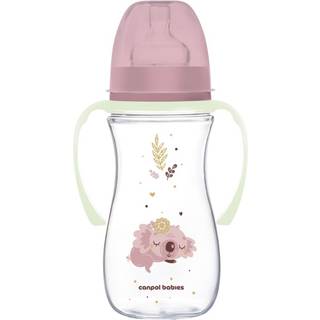 Canpol babies EasyStart Sleepy Koala 300 ml sutteflaske 12 m+ Pink 300 ml - 300 ml